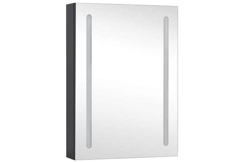 Spegelskåp med LED 50x13x70 cm - Antracit - Badrum - Badrumsmöbler - Spegelskåp
