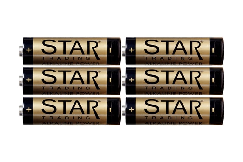 Batteri AA 6-pack - Star Trading - Belysning & el - Elmaterial & energi - Batterier - Alkaliska batterier