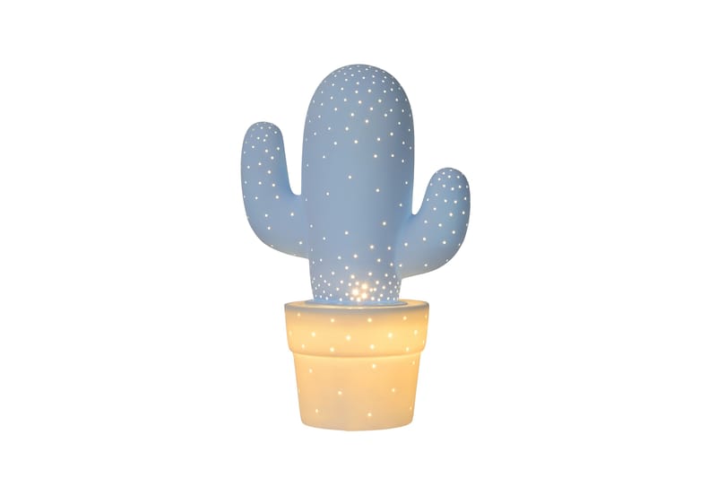 Cactus Bordslampa Blå - Lucide - Belysning & el - Inomhusbelysning & Lampor - Barnlampor - Fönsterlampa barn