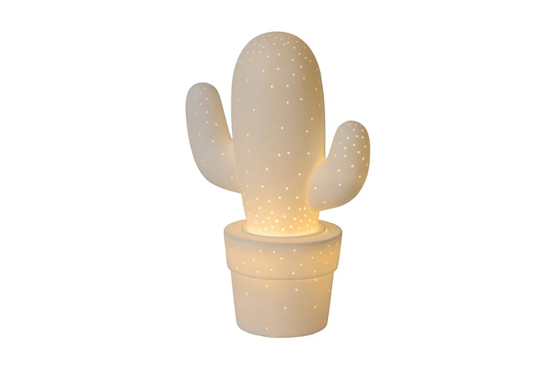Cactus Bordslampa Vit