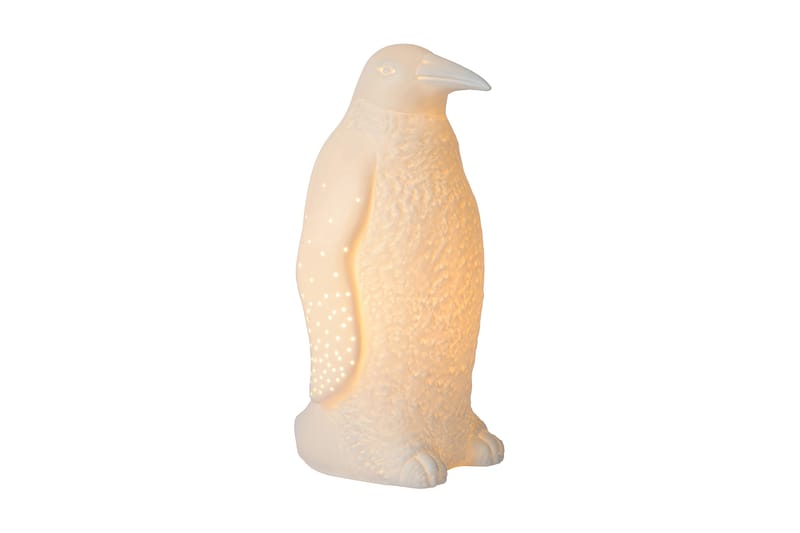 Pinguin Nattlampa Barn Vit - Vit - Belysning & el - Inomhusbelysning & lampor - Barnlampor - Nattlampa & nattbelysning