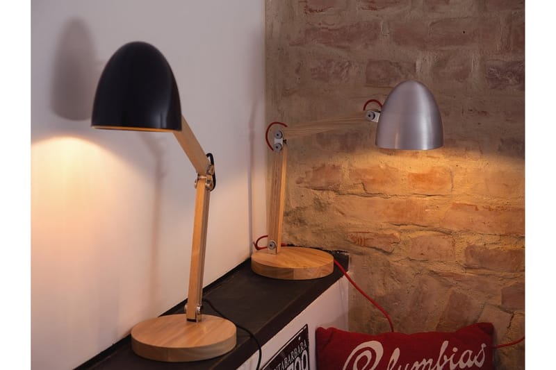 Veleka Skrivbordslampa 62 cm - Silver - Belysning & el - Inomhusbelysning & Lampor - Bordslampa - Skrivbordslampa