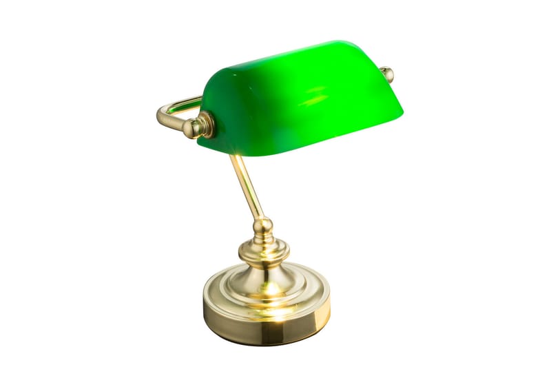 Antique Bankirlampa 12 cm Mässing/Guld - Globo Lighting - Belysning & el - Inomhusbelysning & lampor - Bordslampor