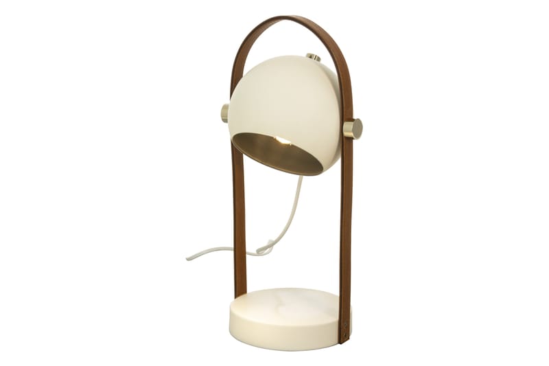 Bow Bordslampa Vit|Brun - Scan Lamps - Belysning & el - Inomhusbelysning & lampor - Bordslampor