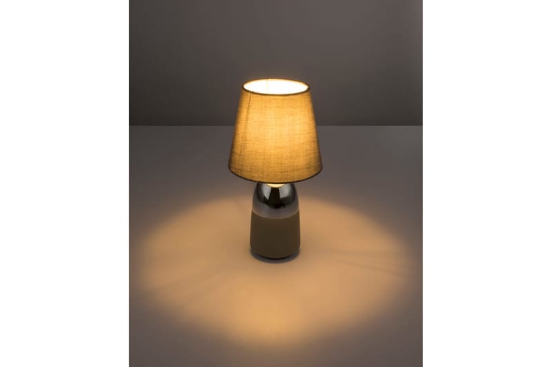 Eugen Bordslampa Silver/Grå - Globo Lighting - Belysning & el - Inomhusbelysning & Lampor - Bordslampa