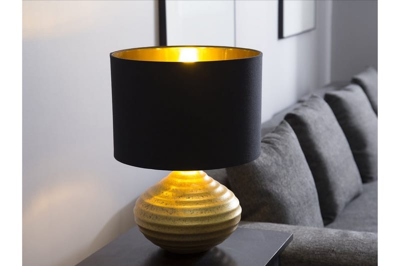 Kuban Bordslampa 32 cm - Guld - Belysning & el - Inomhusbelysning & lampor - Bordslampor