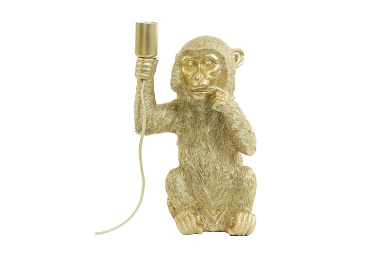 Monkey Bordslampa 25x22 cm Guld - Light & Living - Belysning & el - Inomhusbelysning & lampor - Fönsterlampa