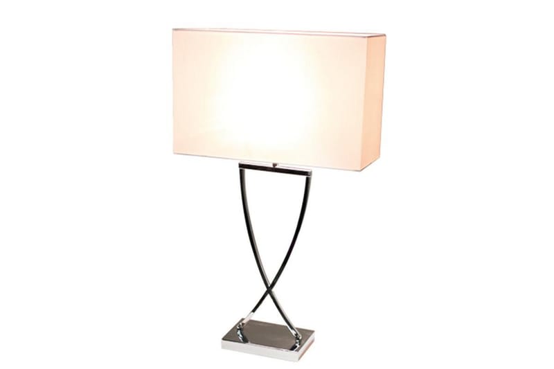 Omega Bordslampa Vit/Krom - By Rydéns - Belysning & el - Inomhusbelysning & Lampor - Fönsterlampa - Fönsterlampa på fot