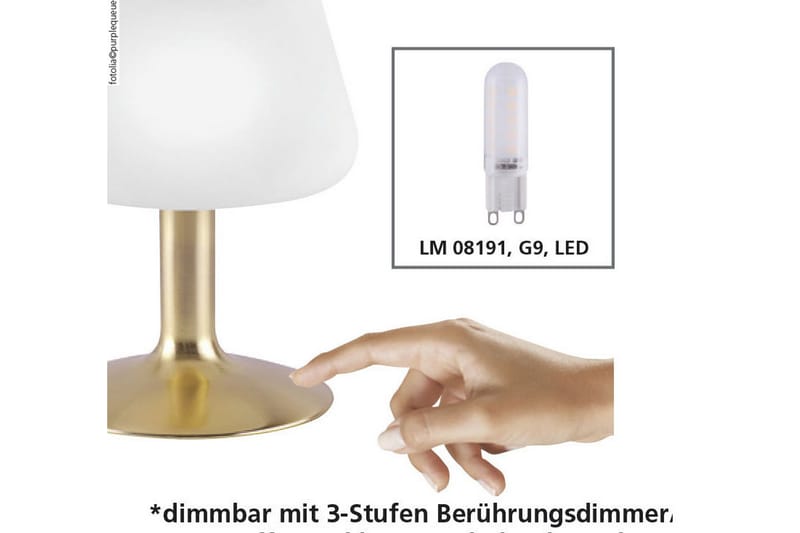Till Bordslampa - Vit/Svart - Belysning & el - Inomhusbelysning & Lampor - Bordslampa