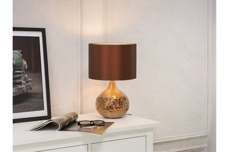 Yakima Bordslampa 28 cm - Brun - Belysning & el - Inomhusbelysning & lampor - Bordslampor