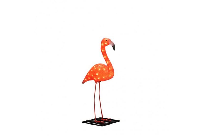 Flamingo akryl 70cm LED Orange - Konstsmide - Belysning & el - Inomhusbelysning & Lampor - Dekorationsbelysning - Dekorationsbelysning djur & figurer