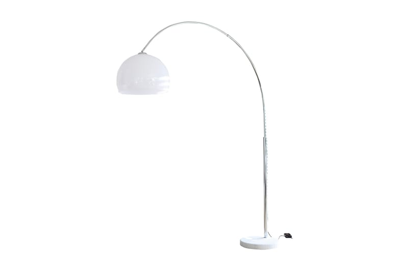 Båglampa 208 cm white - Vit - Belysning & el - Inomhusbelysning & Lampor - Golvlampa