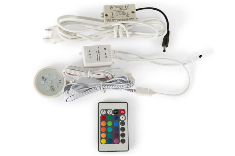 Eos/Basic LED-belysning - Flerfärgad - Förvaring - Skåp - Vitrinskåp