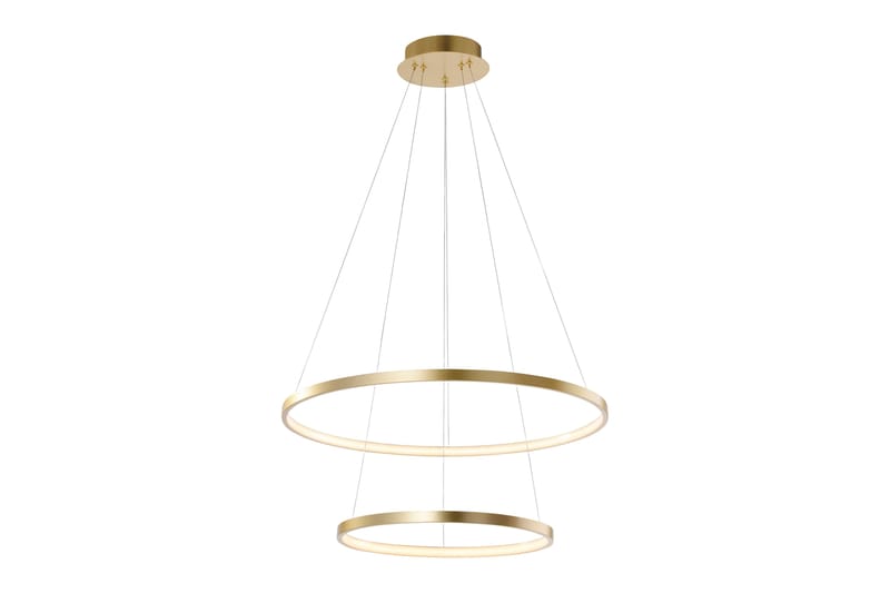 CIRCLE Pendellampa, guld 50x120 cm - Guld - Belysning & el - Inomhusbelysning & Lampor - Golvlampa