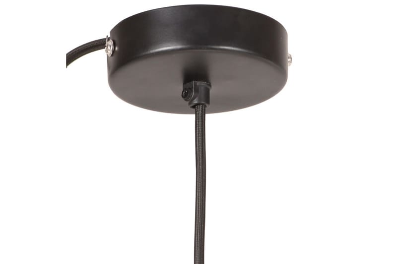 Hänglampa industriell 25 W svart rund 17 cm E27 - Svart - Belysning & el - Inomhusbelysning & Lampor - Taklampa & takbelysning - Pendellampor & hänglampor