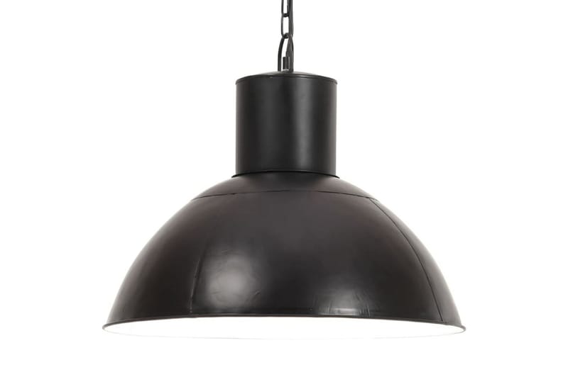 Hänglampa industriell 25 W svart rund 48 cm E27 - be Basic - Belysning & el - Inomhusbelysning & Lampor - Taklampa & takbelysning - Pendellampor & hänglampor