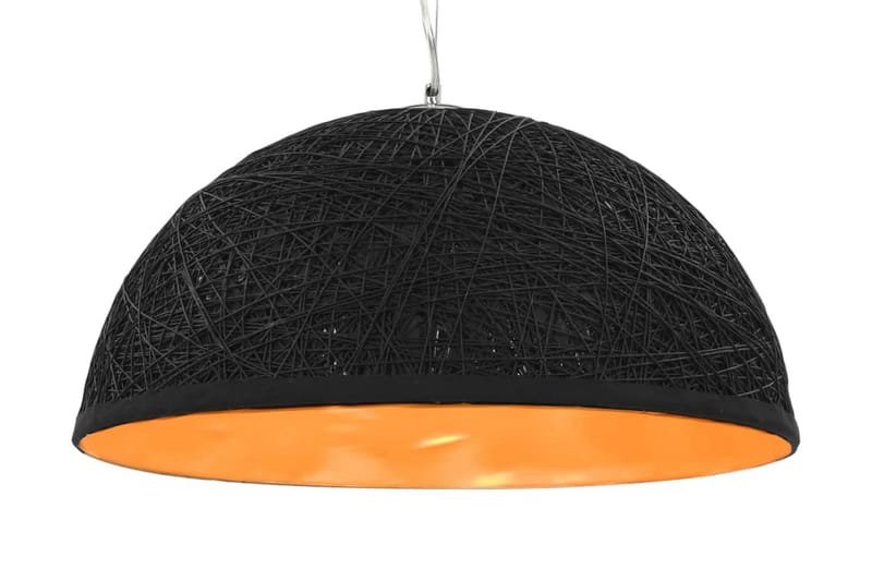 Hänglampa svart och guld Ã˜50 cm E27 - Flerfärgad - Belysning & el - Inomhusbelysning & Lampor - Fönsterlampa
