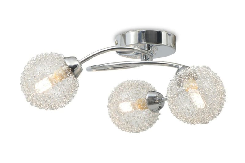 Taklampa med 3 LED-glödlampor G9 120 W - Vit - Belysning & el - Inomhusbelysning & Lampor - Taklampa & takbelysning - Pendellampor & hänglampor
