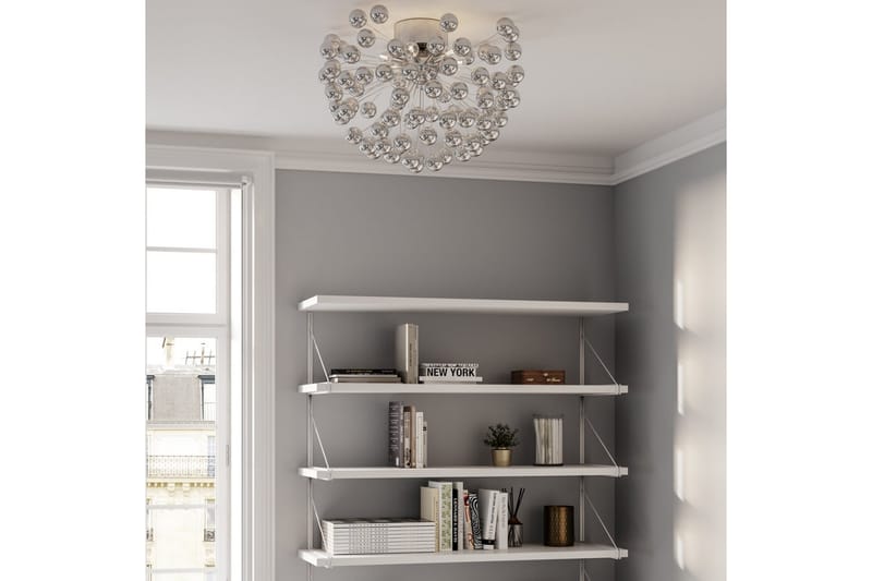 Carroll Plafond Kromad/Blank - By Rydéns - Belysning & el - Inomhusbelysning & Lampor - Taklampa & takbelysning - Plafond