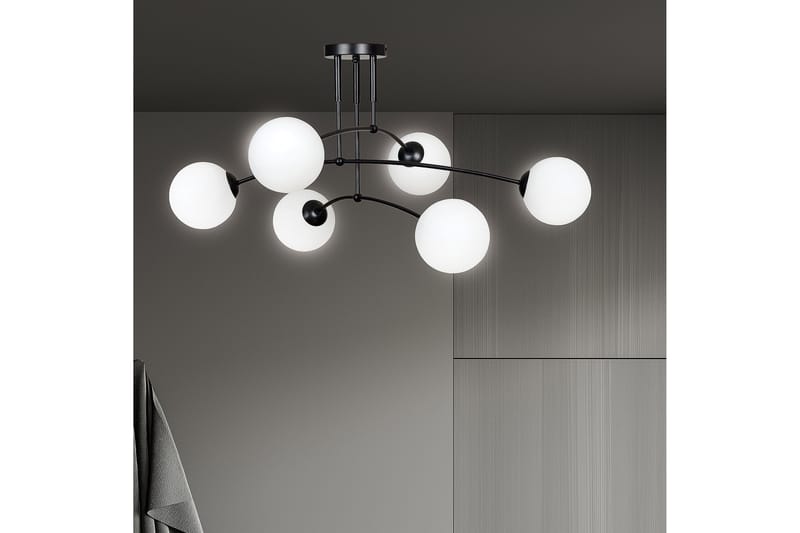 Pregos 6 plafond Svart - Scandinavian Choice - Belysning & el - Inomhusbelysning & lampor - Taklampa & takbelysning - Plafond