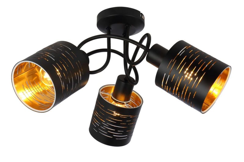 Tunno Plafond 3 Lampor Svart - Globo Lighting - Belysning & el - Inomhusbelysning & lampor - Taklampa & takbelysning - Plafond