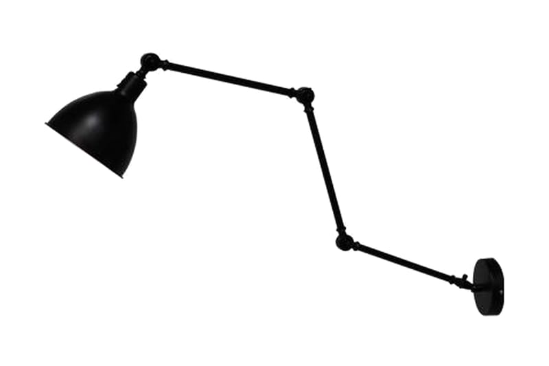 Bazar Vägglampa 38 cm Svart