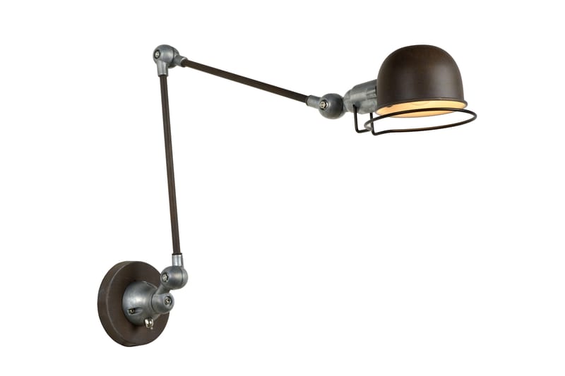Honore Vägglampa 30 cm Rund Rostbrun - Lucide - Belysning & el - Inomhusbelysning & lampor - Vägglampa