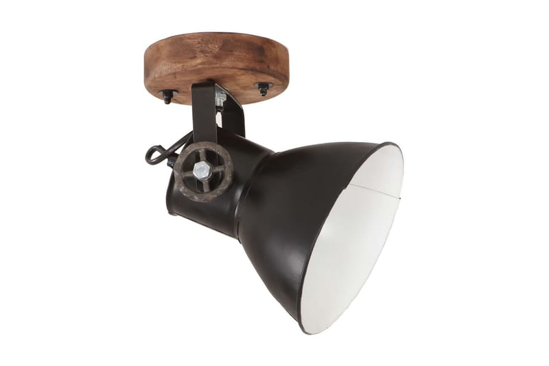 Industriell vägglampa/taklampa 2 st svart 20x25 cm E27 - be Basic - Belysning & el - Inomhusbelysning & lampor - Vägglampa