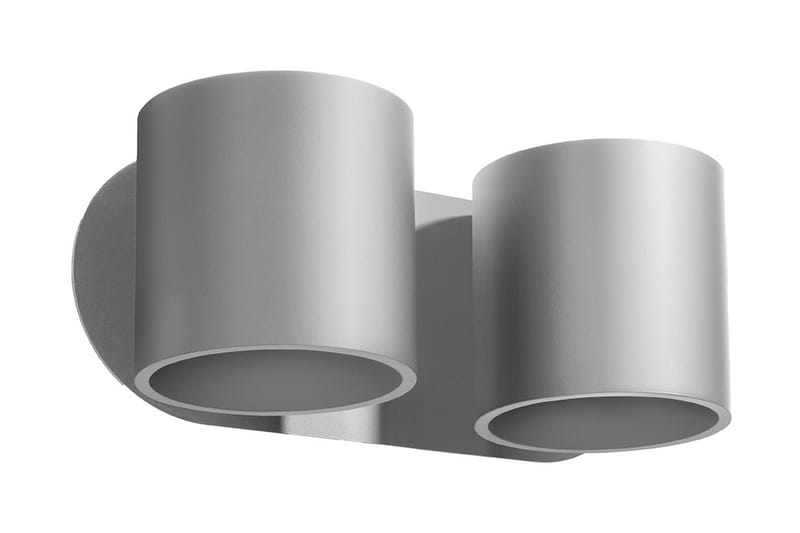 Orbis Vägglampa 2 Lampor Grå - Sollux Lighting - Belysning & el - Inomhusbelysning & Lampor - Vägglampa