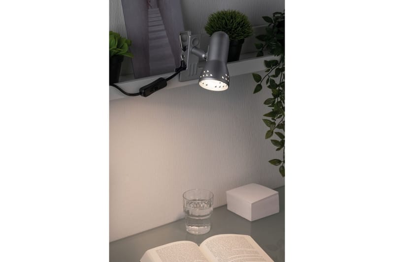 Paulmann Vägglampa - Grå - Belysning & el - Inomhusbelysning & Lampor - Vägglampa