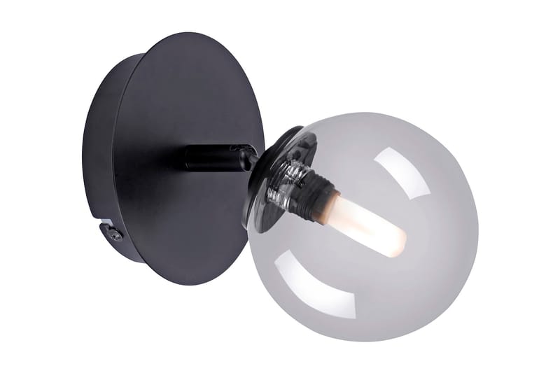 WIDOW vägglampa, svart - Svart - Belysning & el - Inomhusbelysning & lampor - Vägglampa