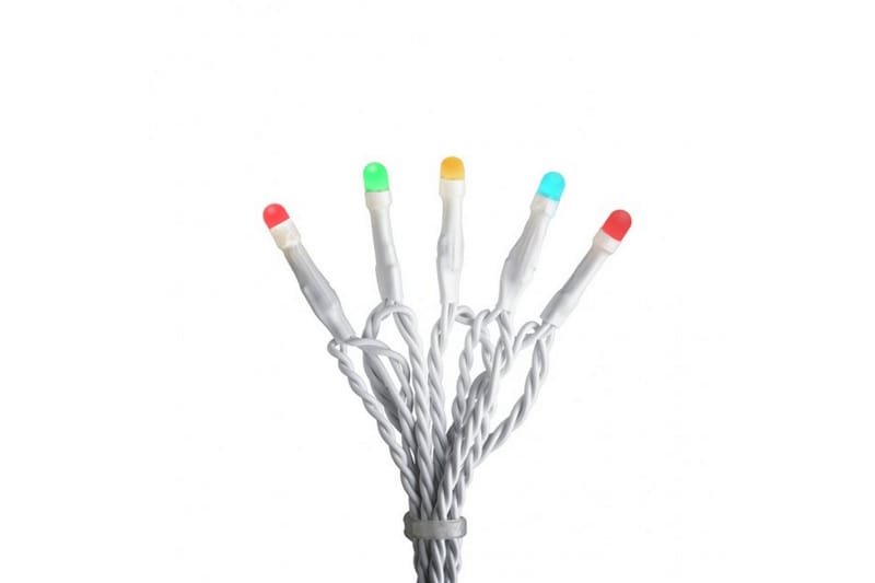 Slinga 200 färgade LED Vit - Konstsmide - Belysning & el - Inomhusbelysning & lampor - Dekorationsbelysning - Ljusslinga