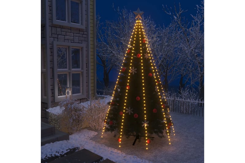 Ljusnät för julgran 400 LED 400 cm - Grön - Belysning & el - Julbelysning - Julgransbelysning