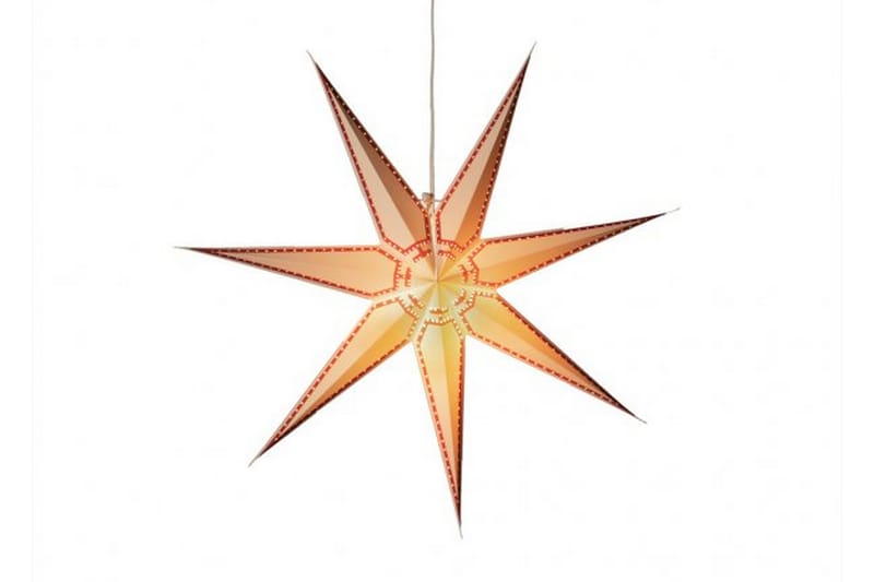 Pappersstjärna 78cm vit/röd - Konstsmide - Belysning & el - Julbelysning - Jullampor