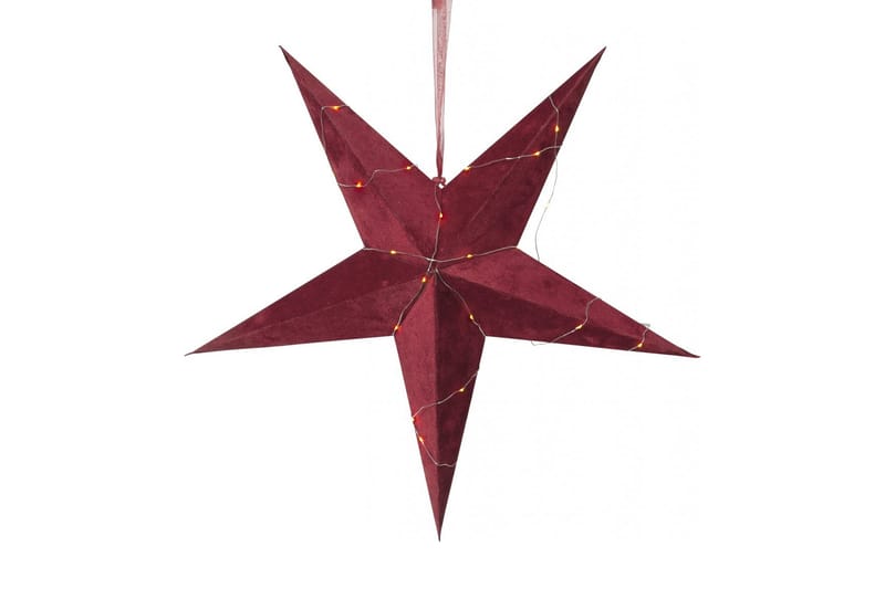 Star Trading Velvet Adventsstjärna 60 cm - Star Trading - Belysning & el - Julbelysning - Adventsstjärna