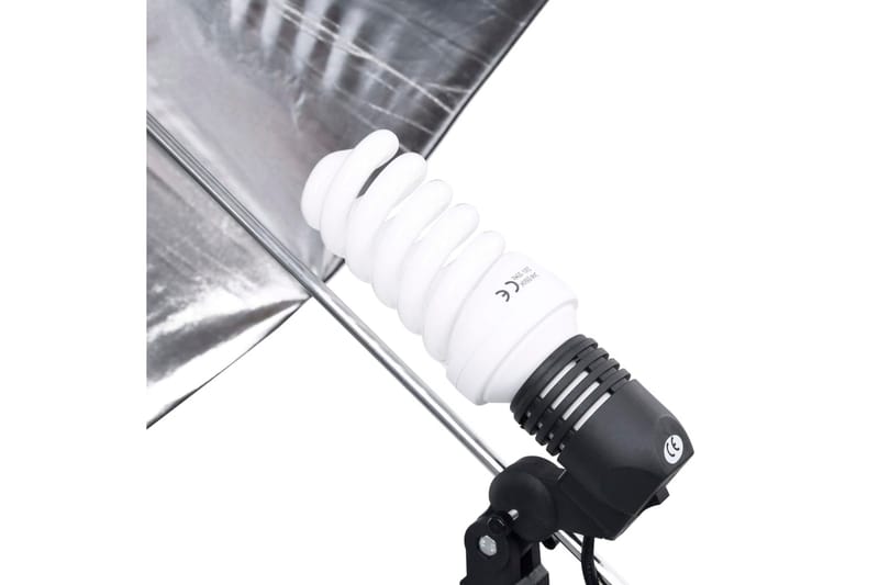 Fotoutrustning med lampor och softboxar - be Basic - Belysning & el - Ljuskällor & glödlampor - Arbetsbelysning - Fotobelysning & studiobelysning
