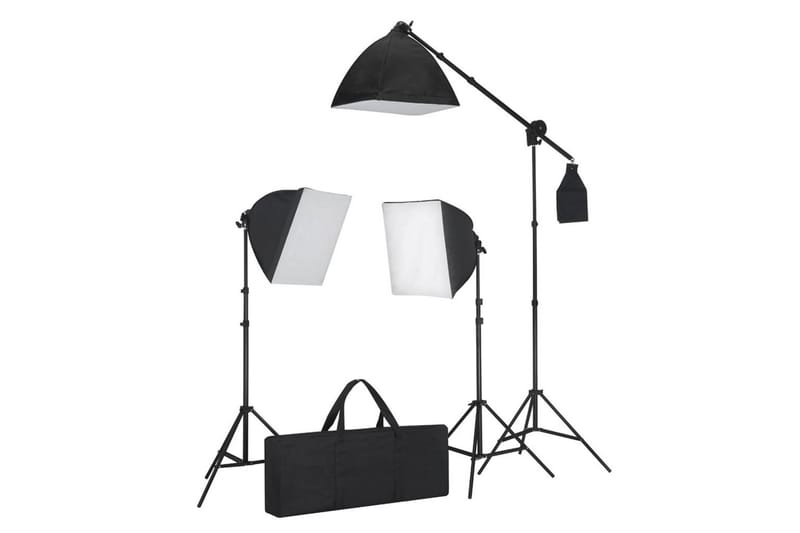 Studioutrustning för fotografering softbox och fotobord - Svart - Belysning & el - Ljuskällor & glödlampor - Arbetsbelysning - Fotobelysning & studiobelysning