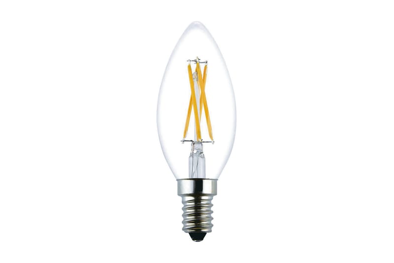 Malmbergs Elektriska Kron LED-lampa 1,8W E14 Filament - Klar - Belysning & el - Ljuskällor & glödlampor - Glödlampor