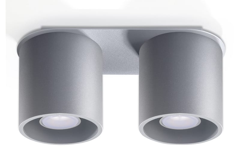 Orbis Spotlight 2 Lampor Grå - Sollux Lighting - Belysning & el - Inomhusbelysning & Lampor - Vägglampa