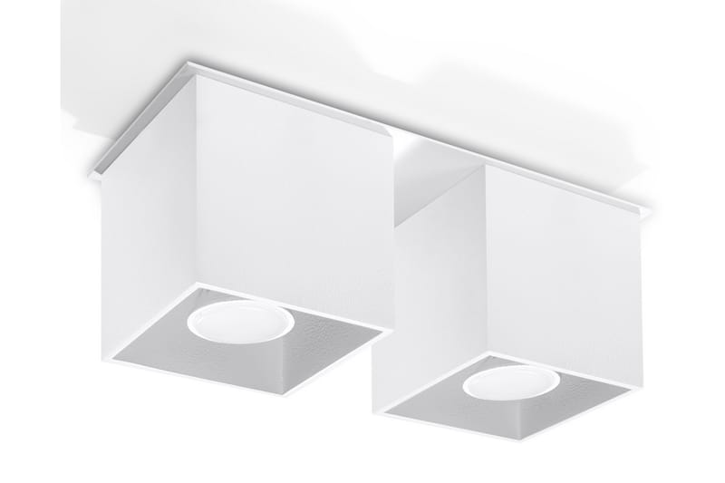 Quad Spotlight 2 Lampor Vit - Sollux Lighting - Belysning & el - Ljuskällor & glödlampor - Spotlights & downlights - Takspotlight