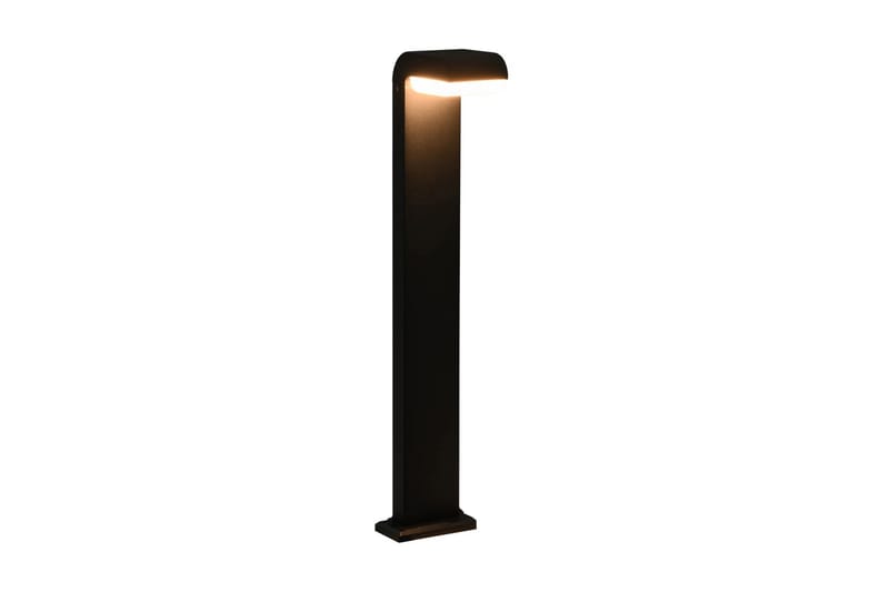 LED-utomhuslampa 9 W svart oval - Svart - Belysning & el - Utomhusbelysning