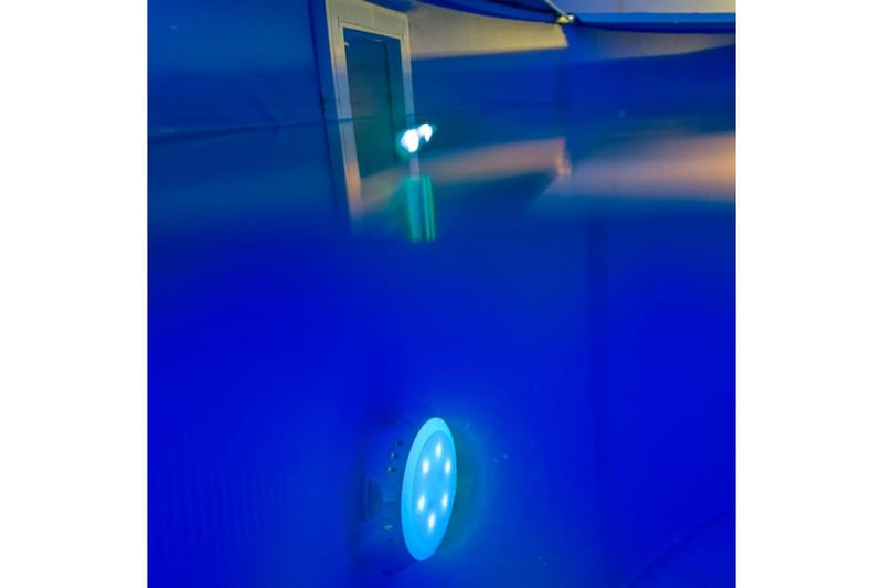 Gre LED-lampa för pooler ovan jord vit & blå LEDRC - Belysning & el - Utomhusbelysning - Poolbelysning