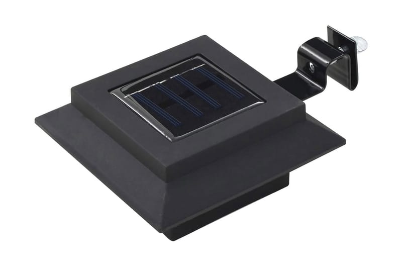 Solcellslampor 12 st LED fyrkantiga 12 cm svart - be Basic - Belysning & el - Utomhusbelysning - Solcellslampa & solcellsbelysning