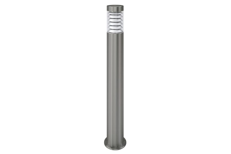 Stolplampa rostfritt stål - Silver - Belysning & el - Utomhusbelysning - Stolplykta & grindlykta