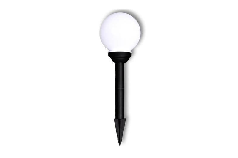 Utelampa LED solpanel 15 cm 4 st med markspikar - Vit - Belysning & el - Utomhusbelysning - Stolplykta & grindlykta