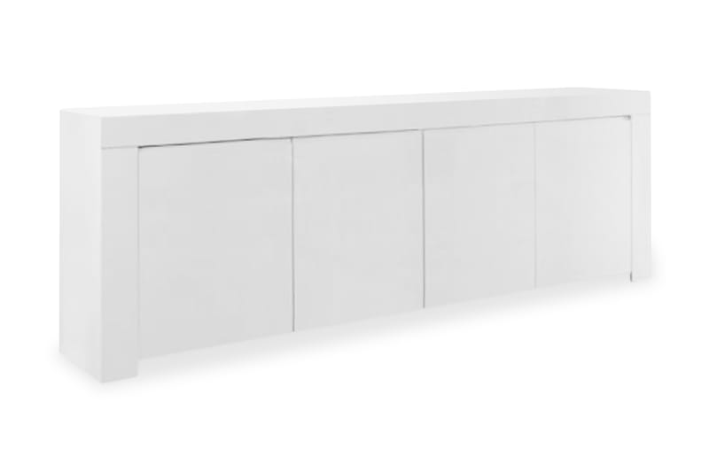 Amalfi Sideboard 210 cm 4 Dörrar - Vit Högglans - Förvaring - Förvaringsmöbler - Sideboard & skänk