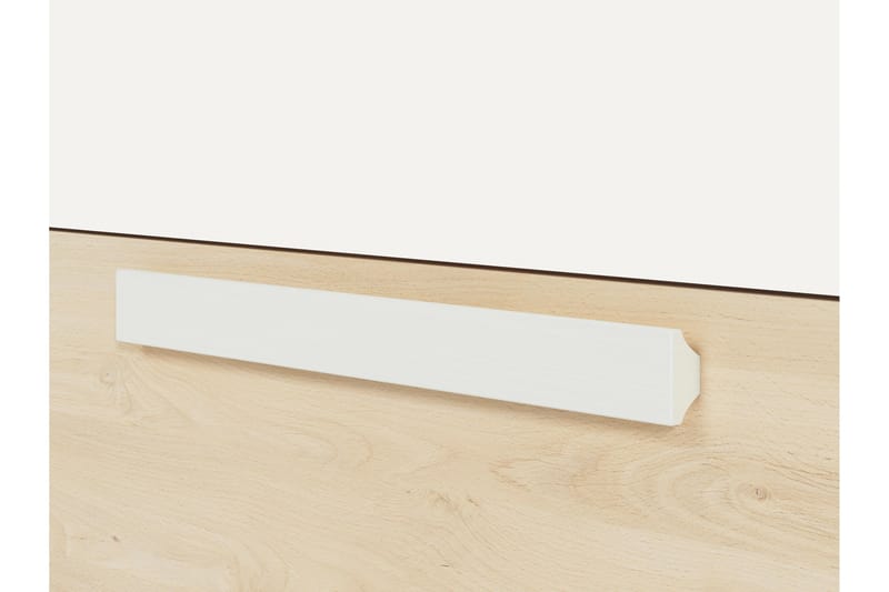 Ballistic Sideboard 94 cm - Grå/Vit/Natur - Förvaring - Förvaringsmöbler - Sideboard & skänk