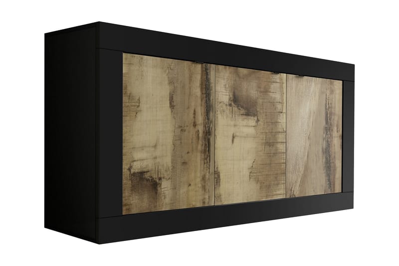 Basic Sideboard 43x160 cm Natur/Svart - LC SPA - Förvaring - Förvaringsmöbler - Sideboard & skänk