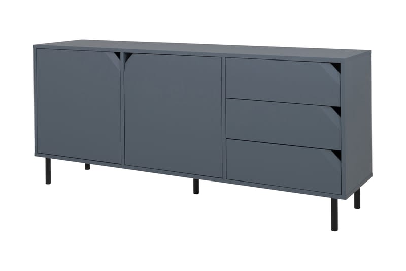 Corner Sideboard 176,5 cm - Blå - Förvaring - Förvaringsmöbler - Sideboard & skänk