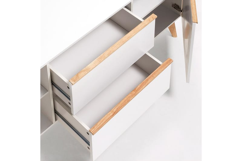 Emeety Sideboard 160x42,5 cm - Matt Vit - Förvaring - Förvaringsmöbler - Sideboard & skänk